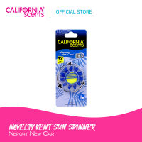 California Scents Novelty Vent Sun Spinner Newport NewCar 1pc