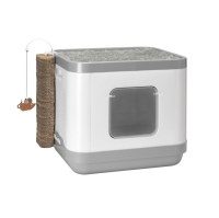 Catit Hooded Cat Pan Large or Jumbo Cat Litter Box or Moderna Cat Concept