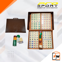 Pro Sport Mahjong Set Without Number Standard Ivory