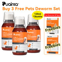 PUAINTA Multivitamin Tablet for Dogs and Cats Vitamin Supplement Tablets Cat Hair Loss Vitamins Beautify Fluffy Supplement