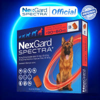 Nexgard Spectra Chewable Anti Ticks and Fleas for Dogs Monthly Protection 3 Tablet/BOX with Sticker