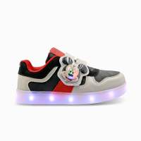Disney Mickey Mouse LED Shoes for Kids Boys Eusouf with Customizable Light Modes