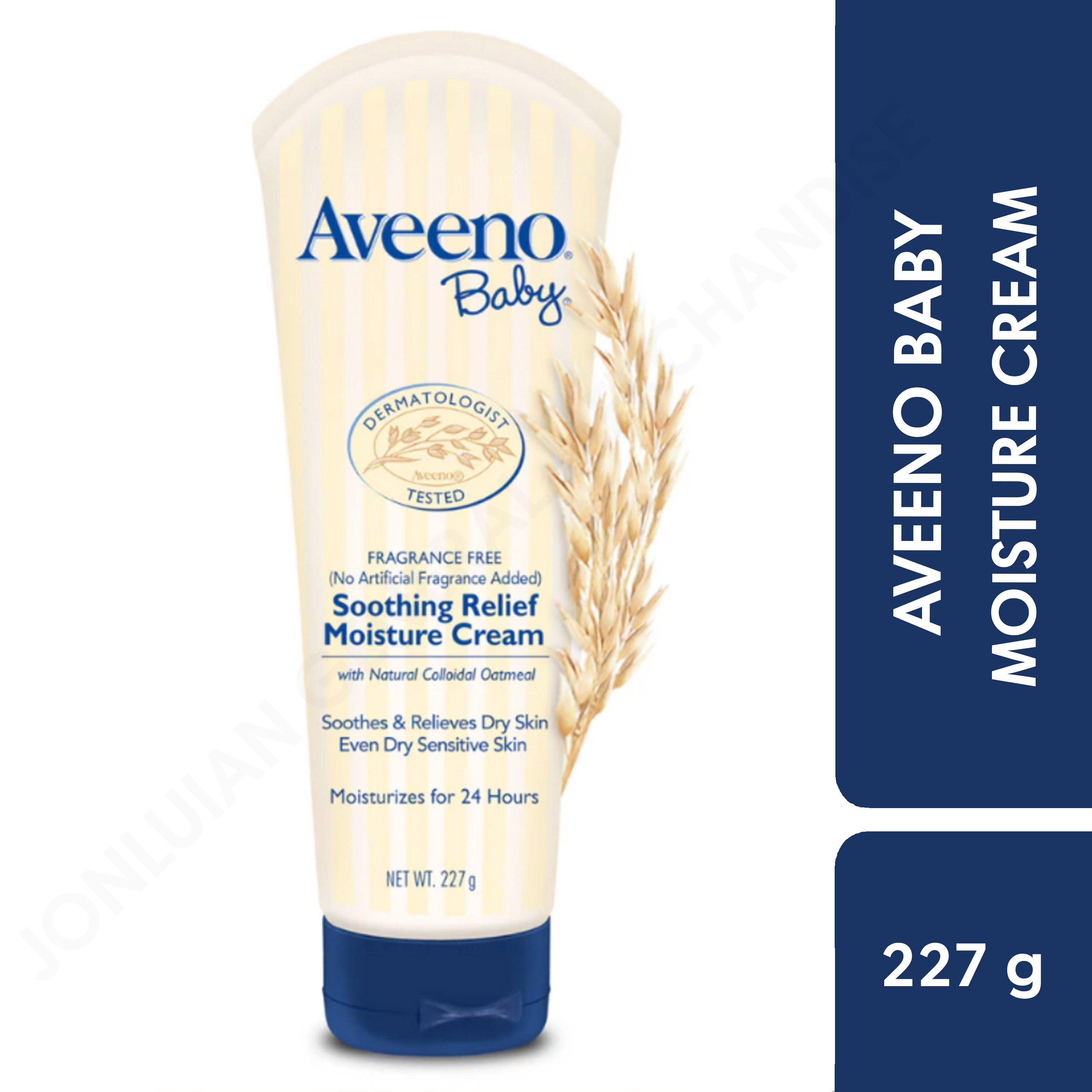 Moisturize for 24 Hours AVEENO BABY MOISTURE CREAM Soothing Reflief 227g