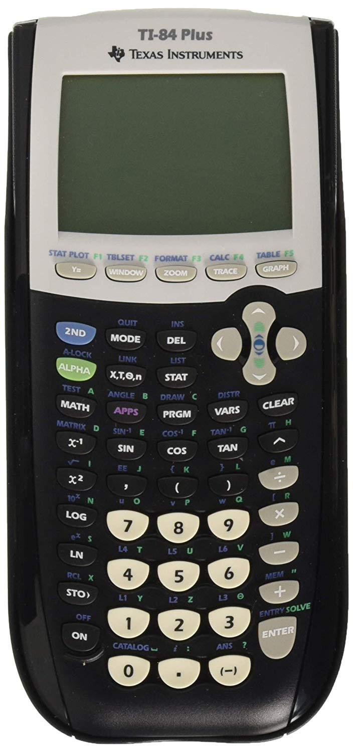 Texas Instruments TI-84 Plus Graphing Calculator Black