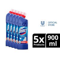 [BUNDLE OF 5] Domex Ultra Thick Bleach Toilet Cleaner Classic Antibacterial 900ml