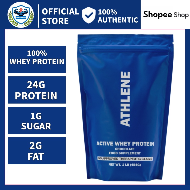 ACTIVE Whey Protein 1lb 100% Whey Protein Powder Improve Athletic Performance For Muscle Growth Reco