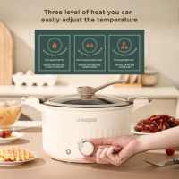 Dreepor Multi Pressure Cooker Electric Cooker Non-Stick Cooker Cooking Vegetables Style Micro Pressure Cooker