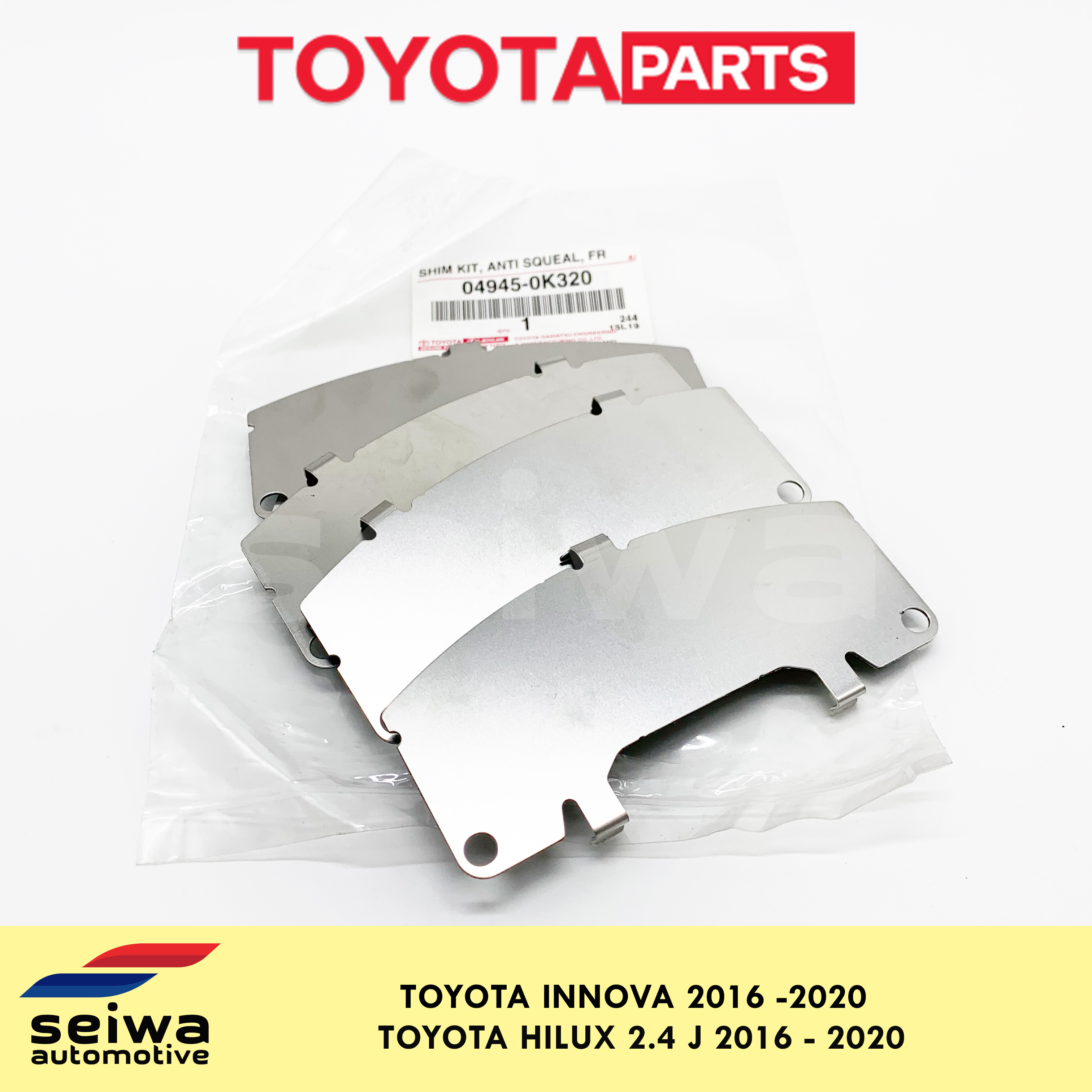 [2016 2020] Toyota Innova Caliper Kit Front [2016 2020 2.4J
