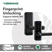 Vermax Smart Lock Fingerprint Door Lock Digital Lock Remote Interconnection Smart Door Lock Digital