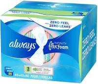 ALWAYS Infinity Flex Foam 80s