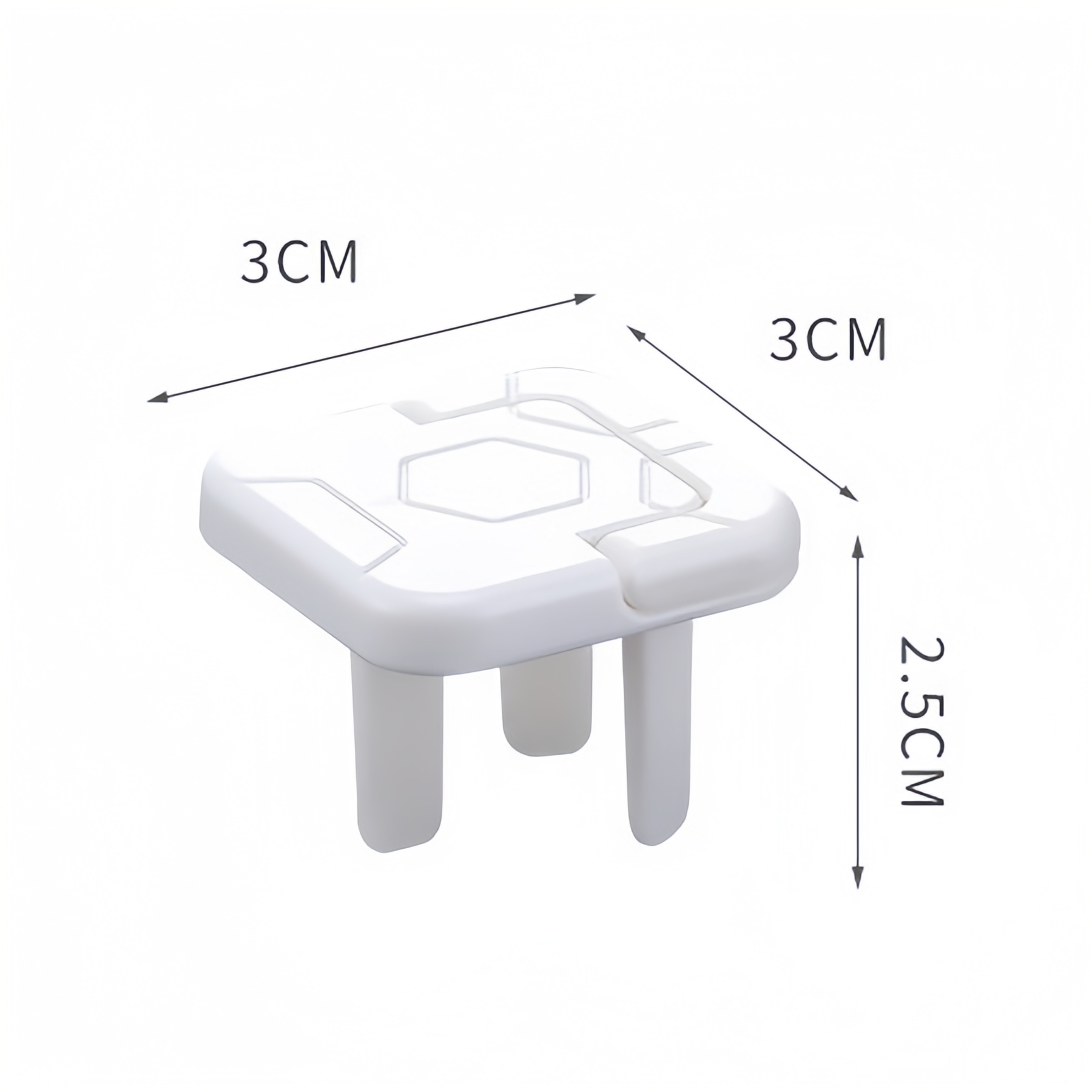 5/10/20/40 Pcs Baby Socket Child Electric Shock Protection Power Supply Cover Electric Socket Outlet Plug Power Protection Security for Baby Kids Toddler Electrical Safety -2/3 hole socket cover plug Anti-Electric Safety Plugs Flame Retardant Material