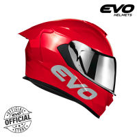 EVO GT-PRO Plain Dual Visor Full Face Helmet with Free Clear Lens