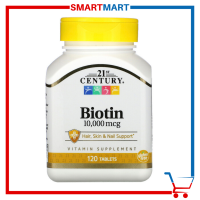 21st Century Biotin 10000mcg 120 tablets / 5000mcg 110 capsules