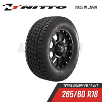 Nitto Tires 265/60 R18 AT - Terra Grappler G2 A/T  ( Made in Japan ) Tire B2