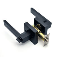 KASIDA door knob main door lock set aluminum alloy door knob lever type main door lock anti theft mute interior door locks heavy duty door knob for bedroom door lock door handle door knob black doorknob for bathroom with 3keys