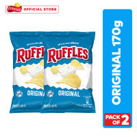 Ruffles Original Potato Chips 170g - Pack of 2