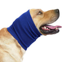 Dog Ear Muffs Calming Head Wrap Noise Reducing Grooming Soft Stretch Anxiety Relief Pet Care