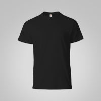 Fruit of the Loom Soft Premium T-Shirt for Men & Women 100% Cotton Mens T-shirts Trendy Daily Tops Basic Plain Tees Black