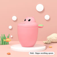Baby Pro Shower CupS Cartoon Animal Waterfall Dipper Rinsers Plastic Hand-held for Smoother Bath Time