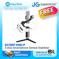 FeiyuTech SCORP Mini P Kit 3-Axis Smartphone Gimbal Stabilizer with 2200mAh Built-In Battery Magnetic Intelligent AI Tracking Module and Fill Light 3300-5200K for iPhone and Android Phone Huawei Samsung Galaxy Xiaomi Oppo Vivo etc. | JG Superstore