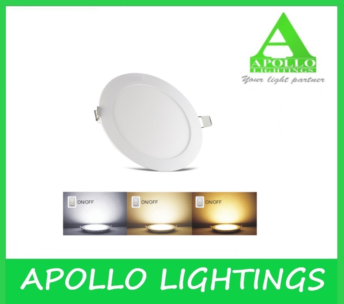 APOLLO RECESS TYPE PIC LIGHT LED 03WATTS - 12WATTS DAY LIGHT WARM LIGHT TRI COLOR