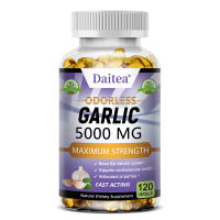 Pure Garlic Extract Supplement - Promotes Balanced Cholesterol Levels Supports the Immune System Improves Health