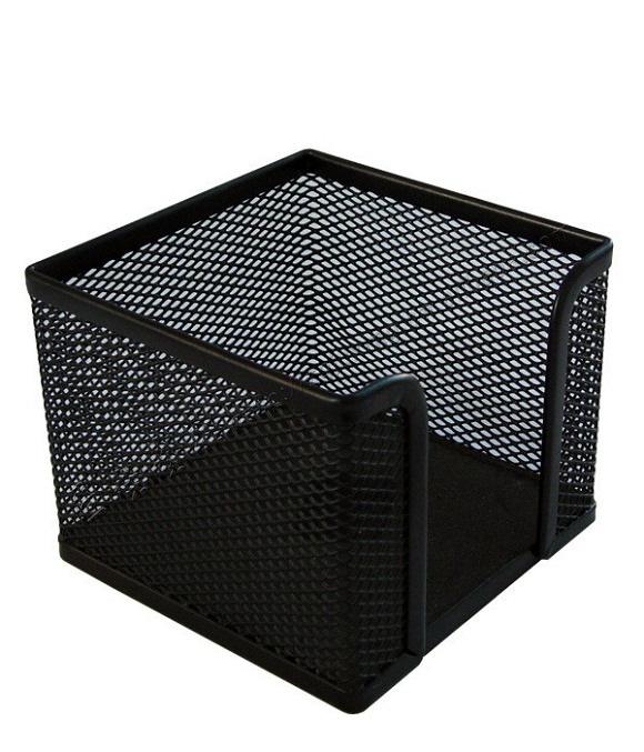 Office School Home Metal Mesh Note Paper Holder Box Memo Pad Tray Storage Holder
