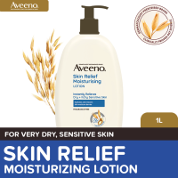 Aveeno Skin Relief Body Lotion 1L - Moisturizing Lotion for Sensitive Skin Dry and Itchy Skin Eczema Atopic Dermatitis
