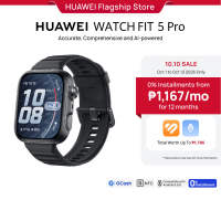 HUAWEI WATCH FIT 5 Series Smartwatch l 1.92“ FullView Display* l Diabetes Risk Study* l CE-certified ECG* & Pulse Wave Arrhythmia l Mini-workout l Racket Sports l Up to 10 days Battery Life l Gcash WatchPay l iOS & Android Compatible