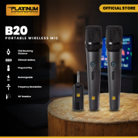 Platinum Karaoke B20 Portable Wireless Microphone