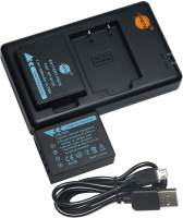 DSTE NP-W126 NPW126 Replacement Battery or Charger For Fujifilm X-A1 X-E1 X-PRO 1 X-PRO 2 X-T10