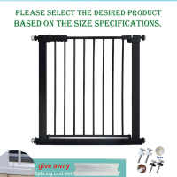 Safety Gate Fence Sturdy Adjustable Barrier for Dogs Pets Baby & Child Indoor Stair Protection No Drilling Required