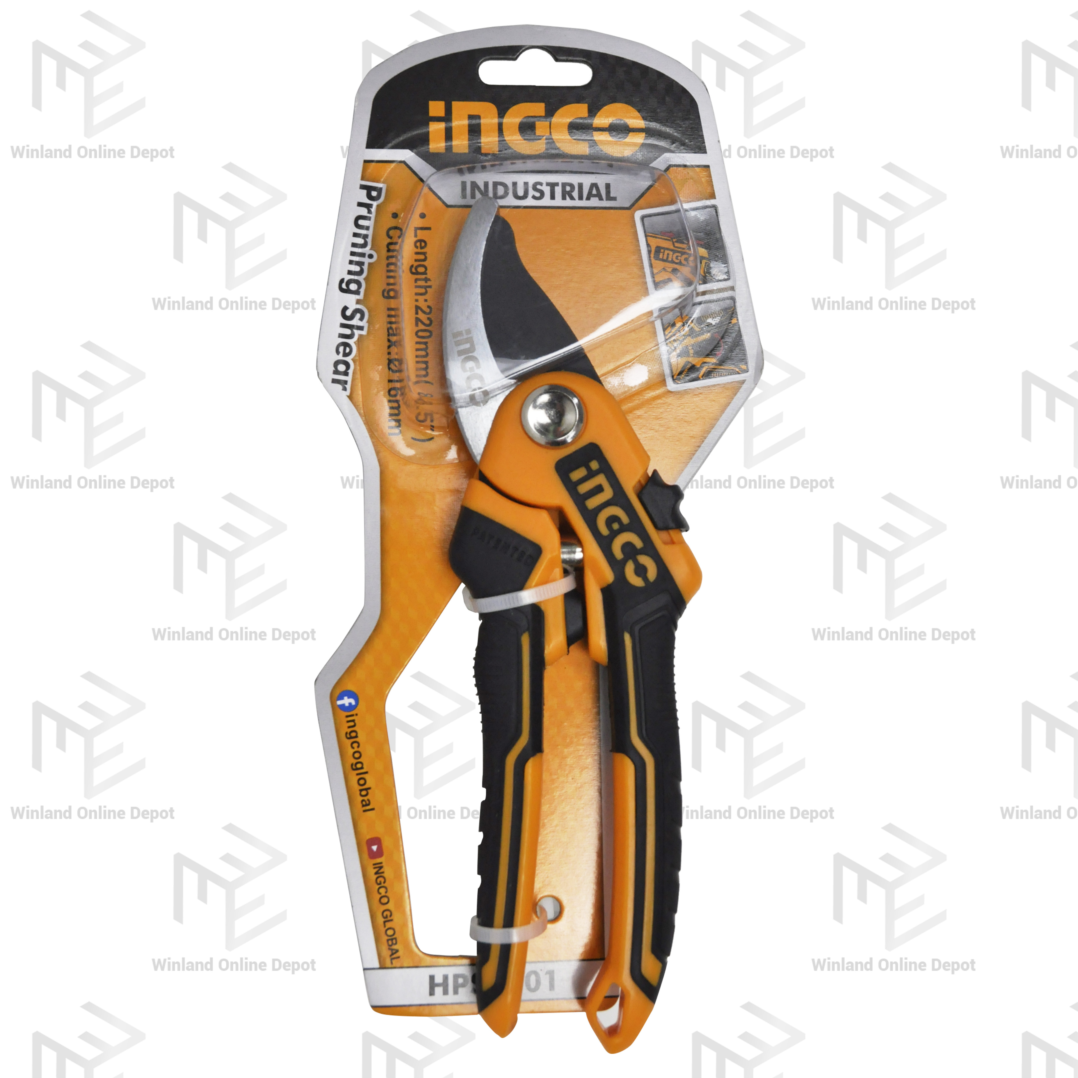 Ingco Original Pruning Shear 8.5 inch Garden Scissors HPS0601 review