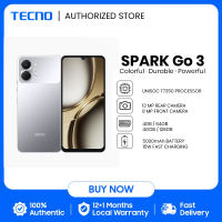 TECNO SPARK GO 3 (4+128GB | 4+64GB) | Unisoc T7250 | 13MP+AI FlashSnap | 120Hz 6.75 HD+｜IP64 | 5000mAH