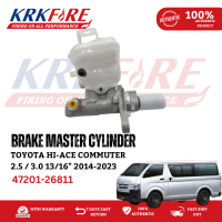 KRKFIRE BRAKE MASTER CYLINDER 47201-26811 FOR TOYOTA HI-ACE COMMUTER 2.5/3.0 13/16″ 2014-2023