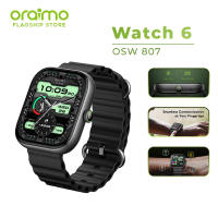 Oraimo OSW-805 Smart Watch 2.01 TFT Display Bluetooth Smartwatch Phone Call 1ATM Meter Step Heartrate Blood Large Battery Waterproof Smartwatches