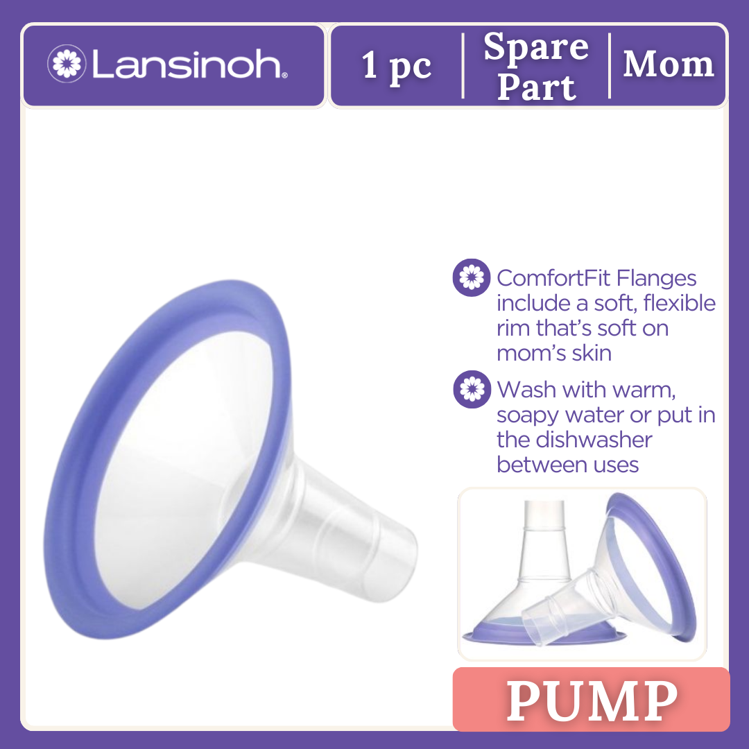 Lansinoh ComfortFit Breast Pump Flanges Large - Breast Pump Accessories