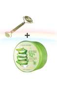 QQ Jade Roller + Aloe Vera Soothing Gel Combo