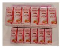 Binggrae Strawberry  Flavored Milk Drink 6.8 Fl (200ml) / 6 Pack x 4 (24 Pack)