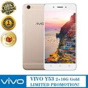 Vivo Y53 Mobile Phone 2GB/16GB Global Version, Gold/Rose