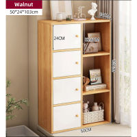 EXINHOME Thickened Storage Cabinet Wood Cabinet Storage Cabinet for Home Cabinet