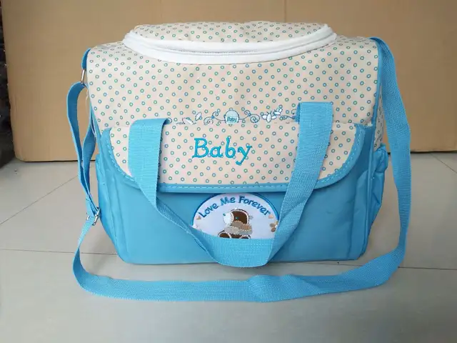 Single Baby Diaper Nappy Bag Mummy baby bag (shoulder or hand carry Option)