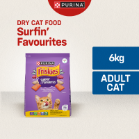 Nestle Purina FRISKIES Surfin Favourites Adult Cat Dry Food (6000g x1)