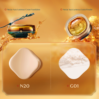 【Curated Set】Florasis Nectar Aura Luminous Cream Foundation 30g + Florasis Nectar Aura Luminous Loose Powder 9g