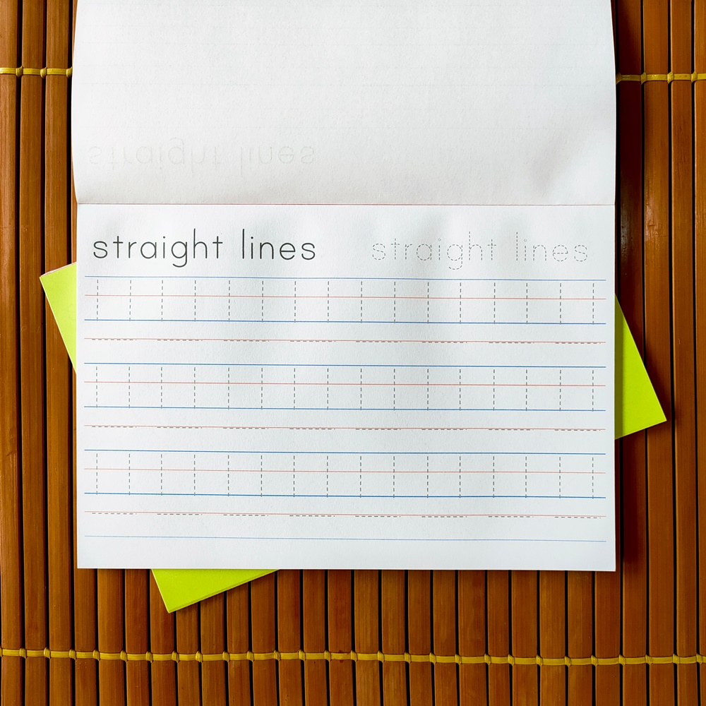 Tracing Pad - Name Alphabet Numbers Lines and Shapes