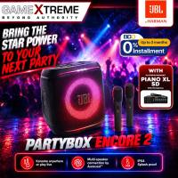 JBL Partybox Encore 2 Version 2 Bluetooth Party Speaker with 2 Wireless Microphone