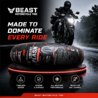 BEAST TIRE 4PR FLASH P6240/4PR WARRIOR SR30 TUBELESS FREE TIRE SEALANT AND FREE TIRE PITO AVAILABLE IN DIF SIZES..