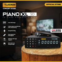Platinum Karaoke Piano XL SD Player with 24K++ Songs with Wired Microphone