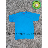YALEX  T-shirts Plain Roundneck for Adults and Kids Unisex with FREE Ziplock