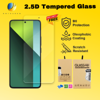 Xiaomi Redmi Note 14 13 12S 12 11S 11 Pro+ Pro 5G Premium 2.5D Clear Tempered Glass HD Oleophobic Coating 9H Scratch Resistant Screen Protector Protection Bubble-Free Case Friendly Screen Guard